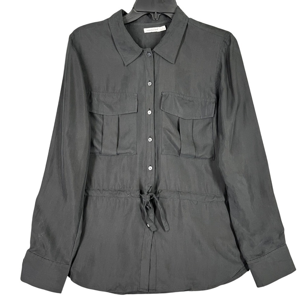 Unsubscribed Utility Shirt S Silk Sustainable Minimalist Conscious Slow Luxury